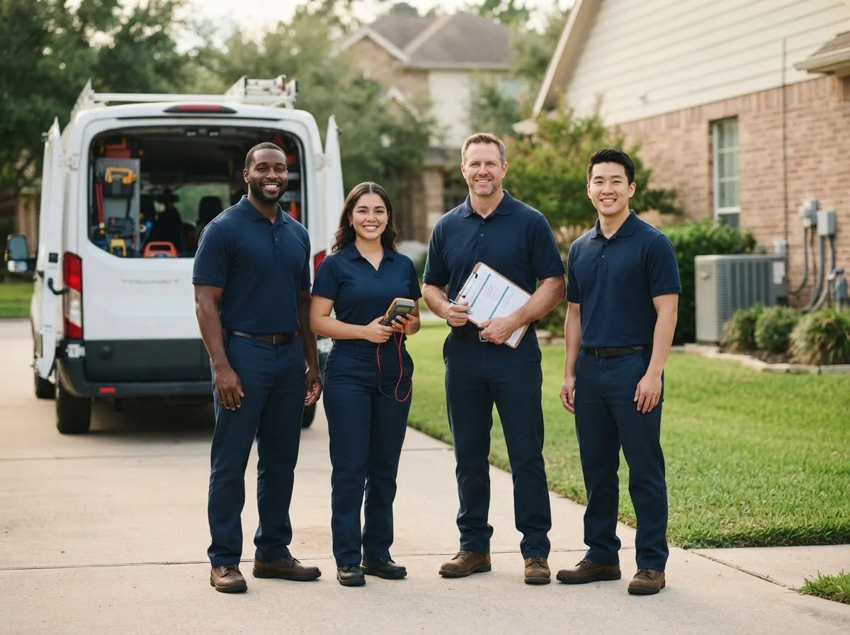 Certified HVAC technician near De Witt, IA